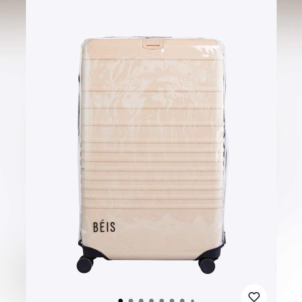 Beis Large check in (clear cover)